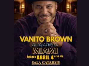 VANITO BROWN EN CONCIERTO