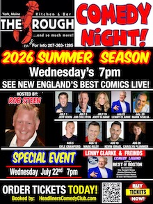 Lobster in the Rough – COMEDY NIGHT – 7pm
