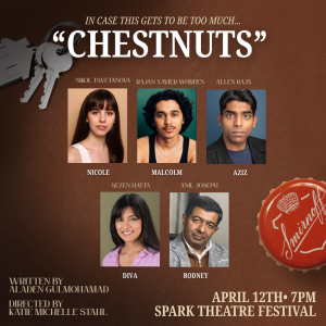 Chestnuts, a new play by Aladen Gulmohamad