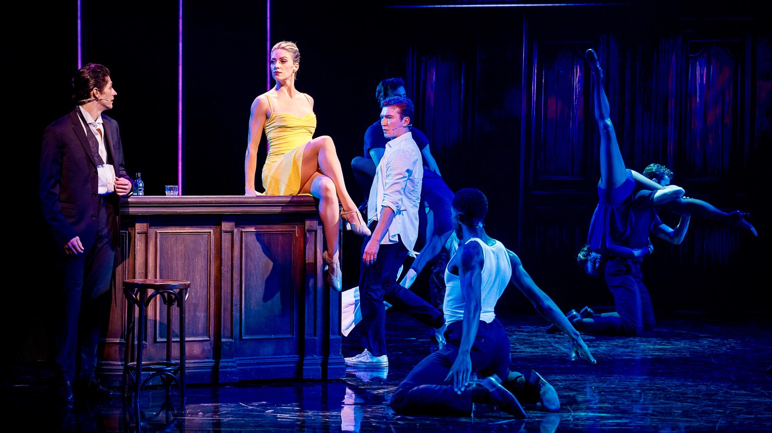 10 BARTON COWPERTHWAITE, LIBBY LLOYD, DREW MINARD and Company perform 'The Contact Suite' in GOTTA DANCE! photo by Christopher Duggan.jpg