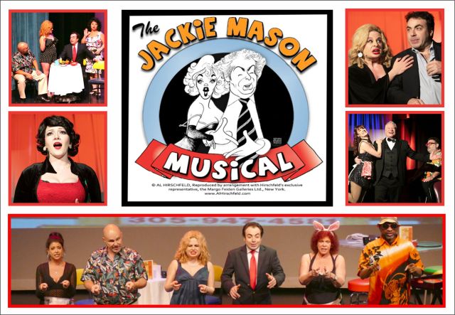Event Logo: 1SMPlayhouse THE JACKIE MASON MUSICAL logo 600 x 400