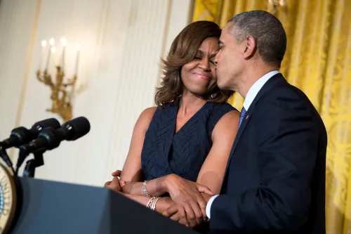 Barack and Michelle Obama (© Pete Souza for The White House)