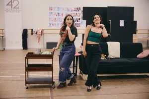 Get a First Look at Jessica Vosk and Kelli Barrett in Rehearsals for Beaches