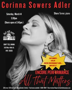 Corinna Sowers Adler: All That Matters