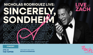 Nicholas Rodriguez Live In Concert: Sincerely, Sondheim