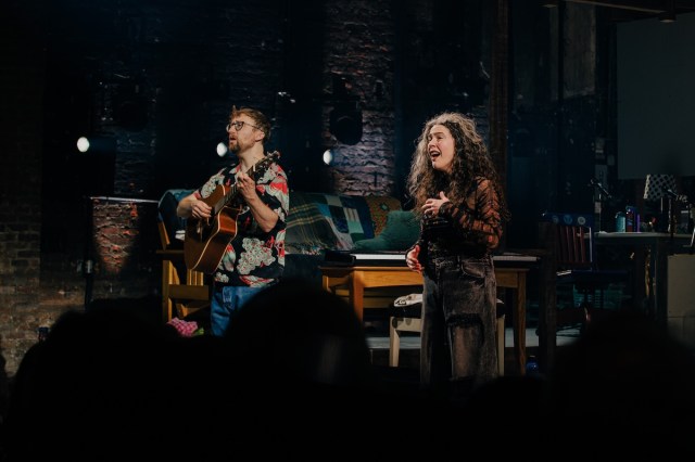 Shaun Bengson & Abigail Bengson in MY JOY IS HEAVY at New York Theatre Workshop, photo by Marc J. Franklin (1)