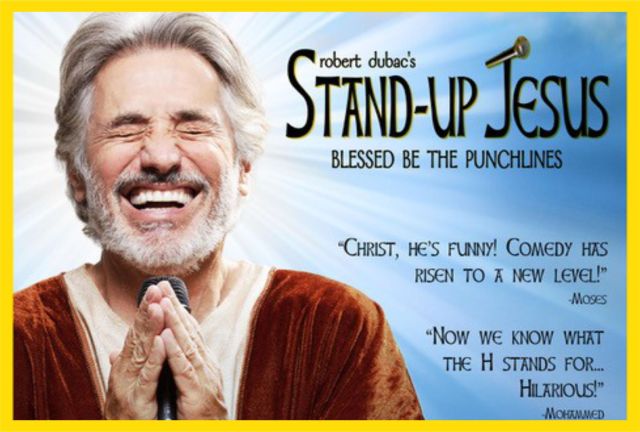 Event Logo: 1SMPlayhouse Stand Up Jesus BOB DULAC logo 600x400