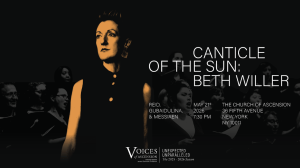 Canticle of the Sun, Featuring Guest Conductor: Beth Willer