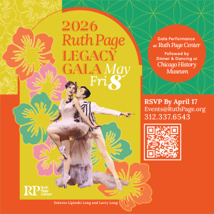 Ruth Page Center for the Arts Announces its Annual, Ruth Page Legacy Gala