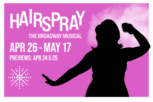 Event Logo: HAIRSPRAY at The Umbrella Arts Center 1500 x 1000