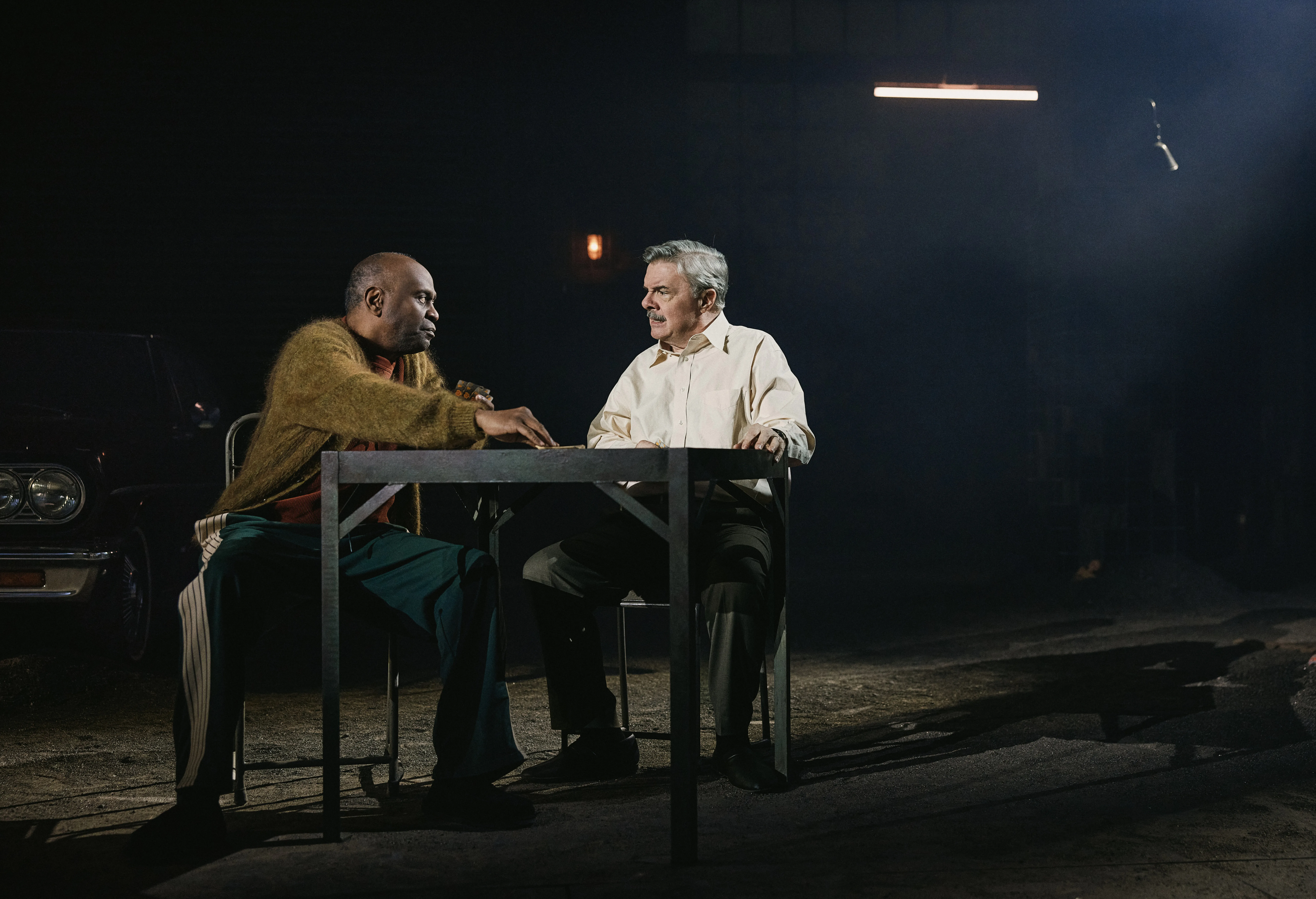 K. Todd Freeman and Nathan Lane by Emilio Madrid K. Todd Freeman and Nathan Lane by Emilio Madrid