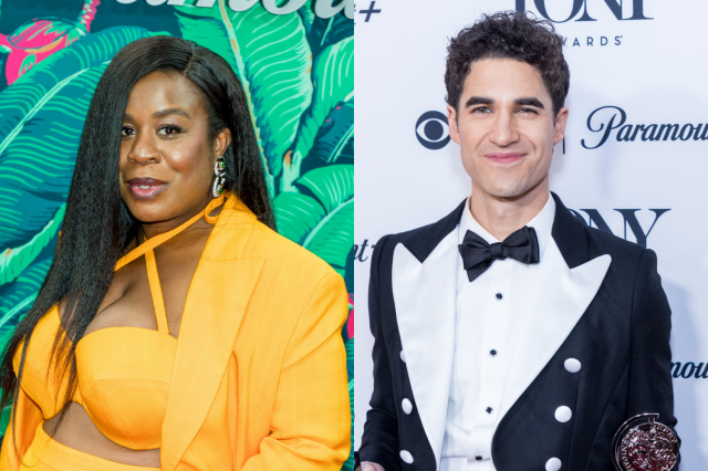 Uzo Aduba and Darren Criss