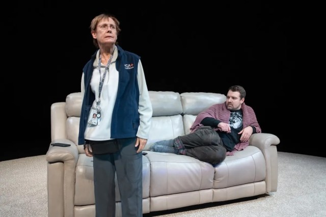 Laurie Metcalf and Micah Stock. Photo by Julieta Cervantes 1