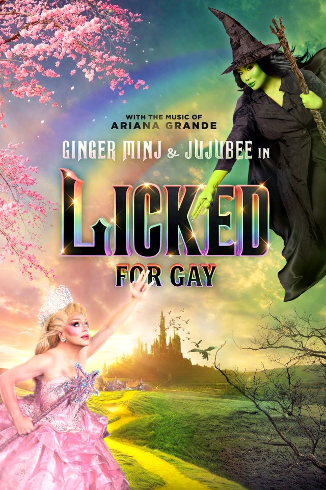 <i>Licked: For Gay</i> poster art