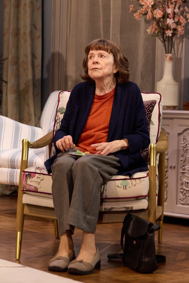 Marylouise Burke in MTC's The Balusters, a new play by David Lindsay Abaire, directed by Kenny Leon ©Jeremy Daniel