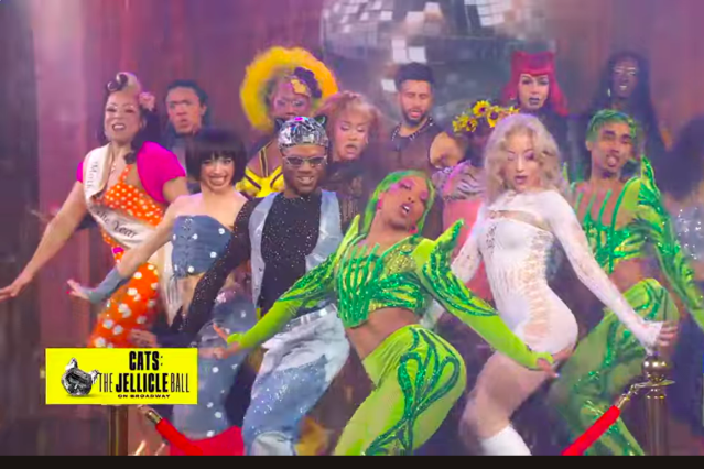 The cast of Cats: The Jellicle Ball on Good Morning America