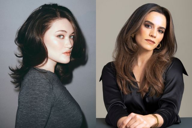 Isa Briones and Sepideh Moafi