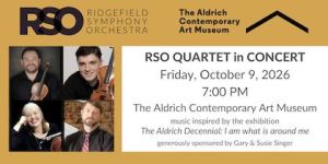 RSO Quartet at The Aldrich – 10.9.26