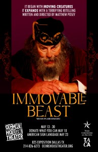 Ochre House Theater presents IMMOVABLE BEAST