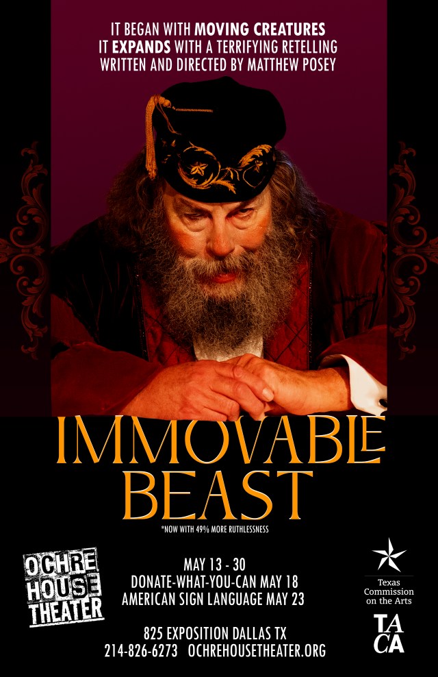 Event Logo: immovable beast poster