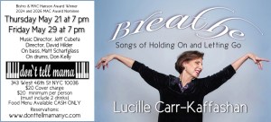 Breathe, Songs of Holding On and Letting Go