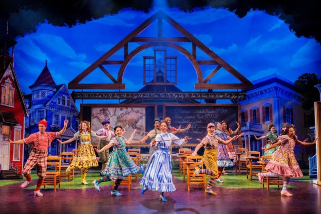 Isabelle McCalla and the Company of Schmigadoon