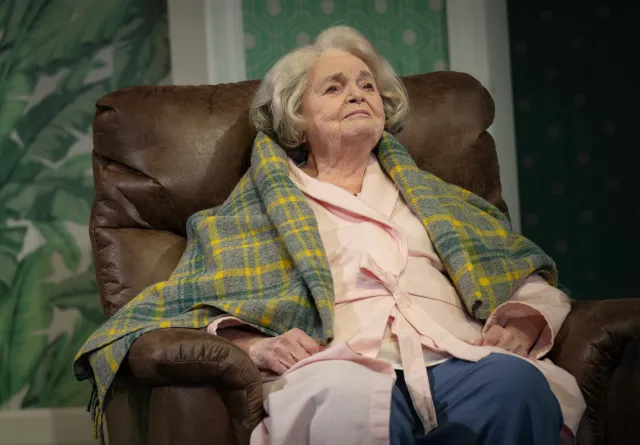 June Squibb in MARJORIE PRIME Photo by Joan Marcus