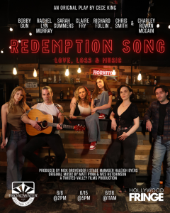 “Redemption Song” Premieres at Hollywood Fringe Festival with Live Original Music