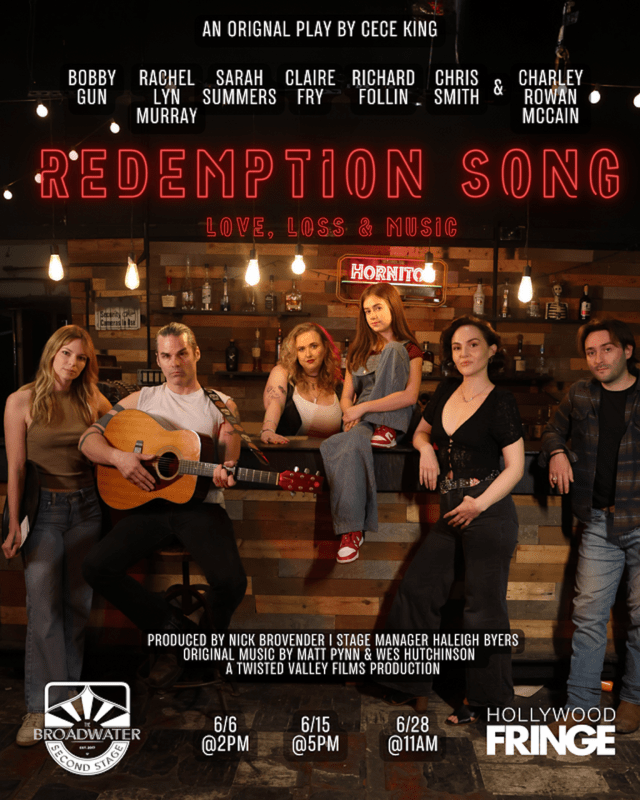 Event Logo: Redemption Song Poster with Dates