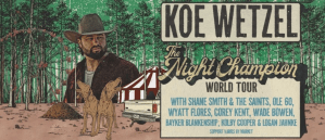 Koe Wetzel & Shane Smith and The Saints at Leader Bank Pavilion