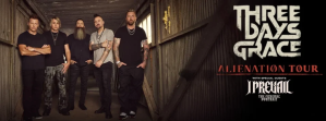 Three Days Grace, I Prevail & The Funeral Portrait at Viejas Arena