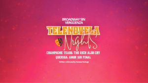 Telenovela Nights at The Green Room 42 on May 31