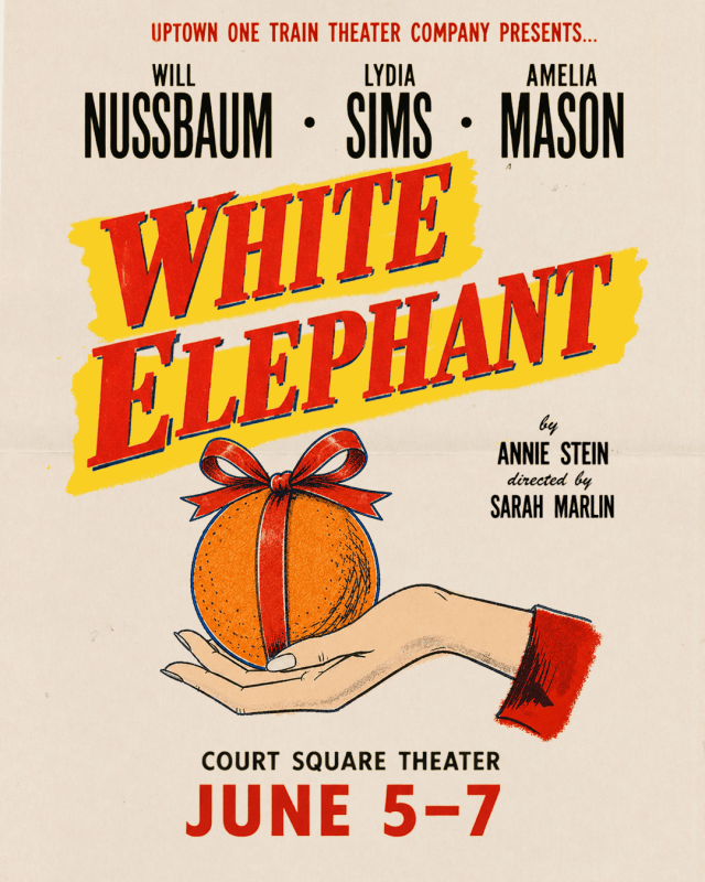 Event Logo: White Elephant Poster