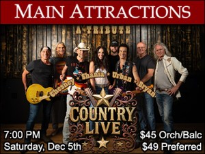Country Live – Tribute to Kenny Chesney, Shania Twain, Keith Urban and Luke Bryan