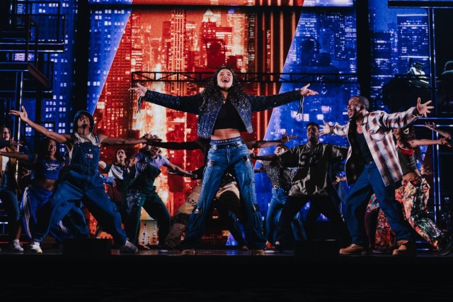 3. Maya Drake as Ali and the company of the North American Tour of Alicia Keys Hells Kitchen. Photo by Marc J Franklin edf72dce4c