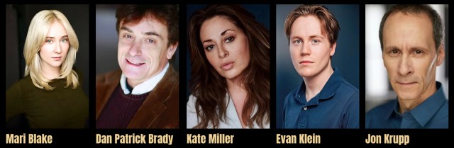 The cast of <i>The Bathroom Attendant</i> The cast of The Bathroom Attendant