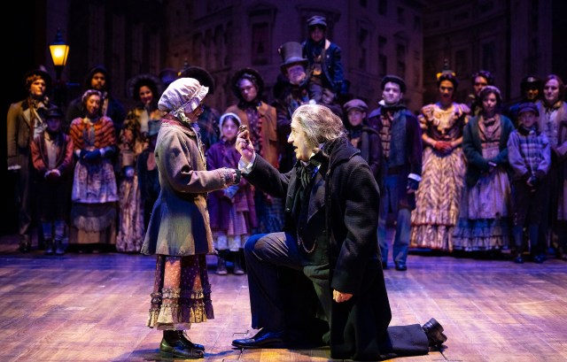 Event Logo: Christmas Carol Cierra Banks and David Studwell Photo by Jamie Kraus Photography