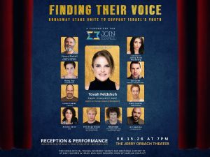 Finding Their Voice: Broadway Stars Unite to Support Israel’s Youth