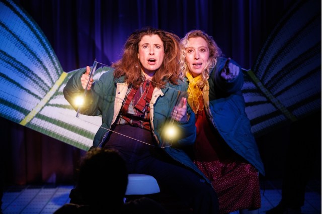 Hannah Cabell and Crystal Finn in Clubbed Thumb's DERANGEMENTS, photo by Maria Baranova (2) Hannah Cabell and Crystal Finn in Clubbed Thumb's DERANGEMENTS, photo by Maria Baranova (2)