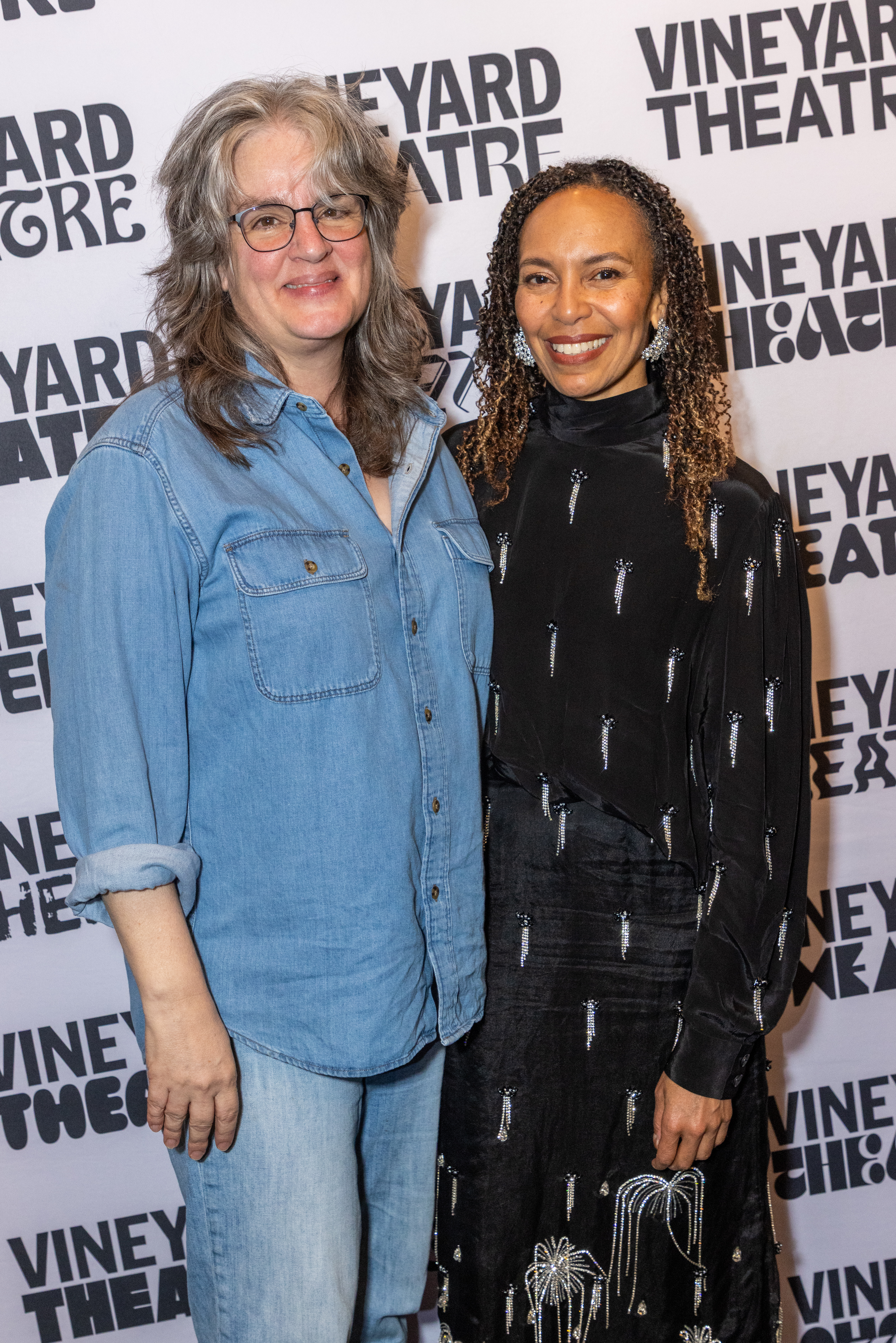 Pam MacKinnon, Eisa Davis, photo by Tricia Baron