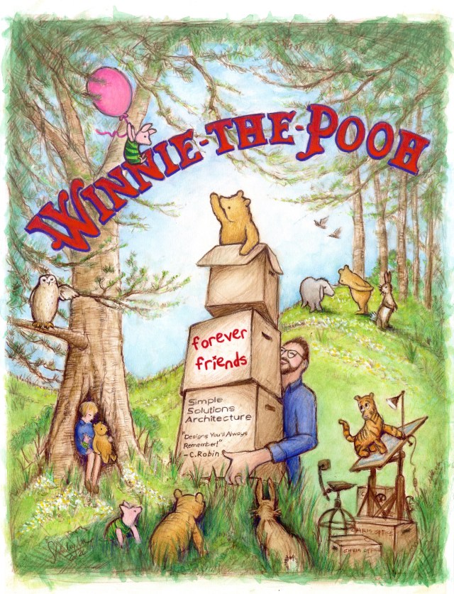 <i>Winnie-the-Pooh: Forever Friends</i> art by Stanley A. Meyer