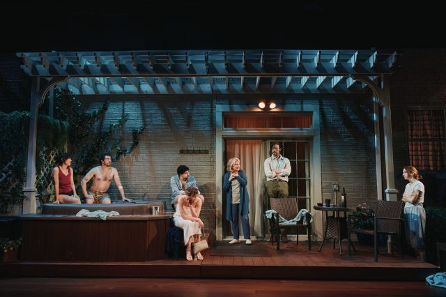 Zoë Winters, Nate Mann, Eli Gelb, Molly Ranson, Liz Larsen, Hale Appleman, and Molly Bernard in MCC Theater's 2026 production of BIRTHRIGHT Photo by Emilio Madrid Zoë Winters, Nate Mann, Eli Gelb, Molly Ranson, Liz Larsen, Hale Appleman, and Molly Bernard in MCC Theater's 2026 production of BIRTHRIGHT Photo by Emilio Madrid