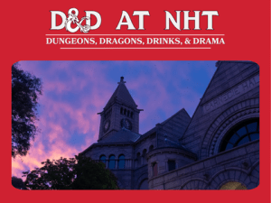 D&D at NHT – July 2026