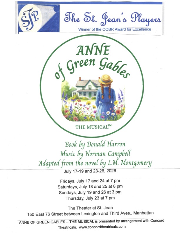 Event Logo: Anne flyer