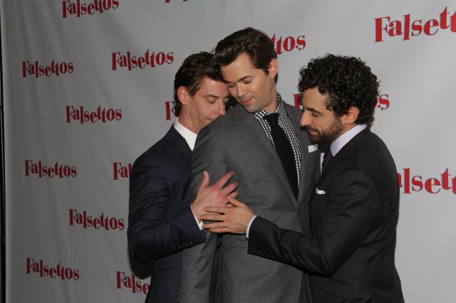 Christian Borle, Andrew Rannells, Brandon Uranowitz