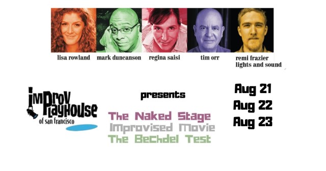 Improv Playhouse of San Francisco to Perform in 5th Annual Free-Play Festival