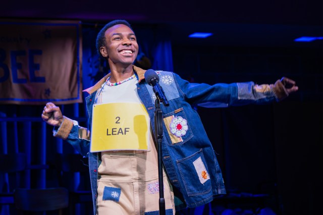 Fernell Hogan in <i>Spelling Bee</i> (© Joan Marcus) Fernell Hogan in <i>Spelling Bee</i> (© Joan Marcus)