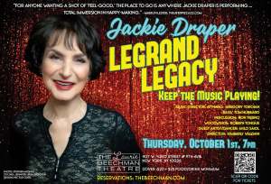 Jackie Draper: Legrand Legacy – Keep the Music Playing!