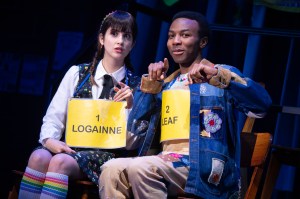 First Look at Laura Marano and Fernell Hogan in Spelling Bee