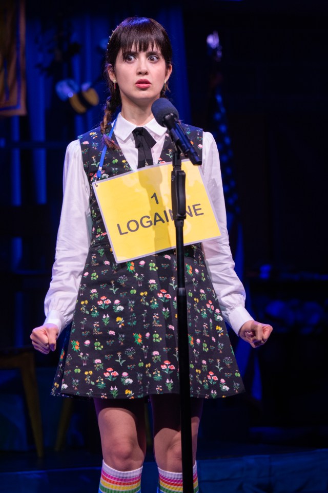 Laura Marano in <i>Spelling Bee</i> (© Joan Marcus) Laura Marano in <i>Spelling Bee</i> (© Joan Marcus)